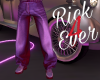 PURPLE BAGGY JEANS