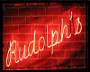 Rudolph Neon Sign