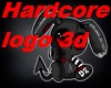 Hardcore Logo 3d