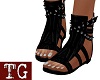 Black Gladitaor Sandals