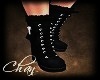 Lace up Black boots