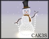 Lit up Snowman