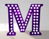 Anim Purple Letter M