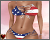 Patriotic Tied Kini