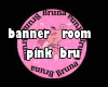Banner  Room Bru Pink