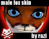 Male Fox Skin