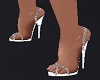 White Dainty Heels Shoes