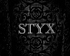Black STYX Banner