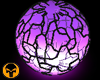 Ball Lamp Purple