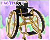 [Rot] Gold Wheelchair