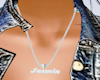 Silver Name Necklace