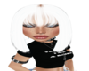 black short hair