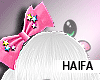 H! Kawaii Hair Bow pink