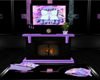 Pastel Goth Fire place
