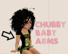 Chubby toddler arms