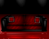 RED N BLACK COUCH