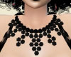 Black bead Necklace