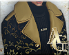 Ⱥ" Gold Trench Coat