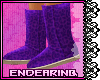 Ugg Boots Purple Leapord