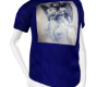 angel on blue