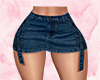 7ly Dark Blue Jean Skirt