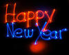 HAPPY NEW YEAR SIGN