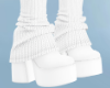 W! Shoes + Gaiter White