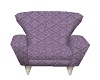 Purple Print Chair