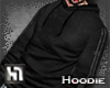 [H1]Black Pullover Hoodi