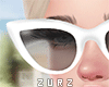 Z| Retro shades White