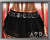 Lace  black mini skirt