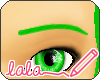 Lala Lime Eyebrows