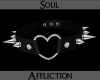 Heart Choker-Silver