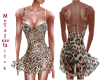 Leopard dress mesh