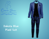 Dakota Blue Plaid Suit