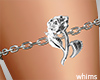 Tore Rose Chain Garters