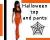 Halloween top and pants