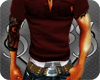 [S38S]Red Muscle Shirt