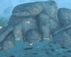 Underwater Rocks w/Fish