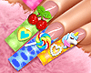 🤍Colorful Charm Nails