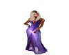 Long Purple Gown
