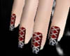 Corset Nails - Red