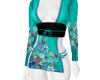 ZN Floral Kimono Tosca