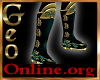 Geo Jade Serpent Boots T