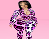 PURPLE CHEETAH SUIT