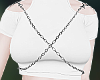 White Chained C-Top