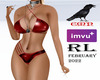 Bikini Sexy red CMN