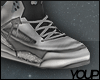 Y' Grey Jordans Spizike