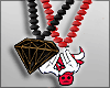 =(R)= Necklace Bulls . 