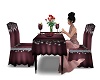 Dark Rose Dinner Table